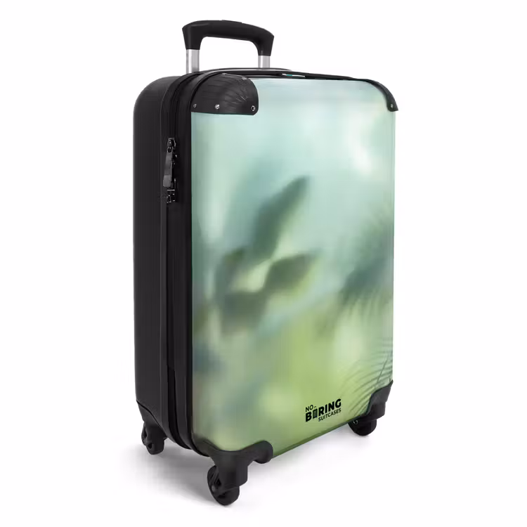 Valise - Nature - Estompé - Vert - Abstrait - Moderne — 2