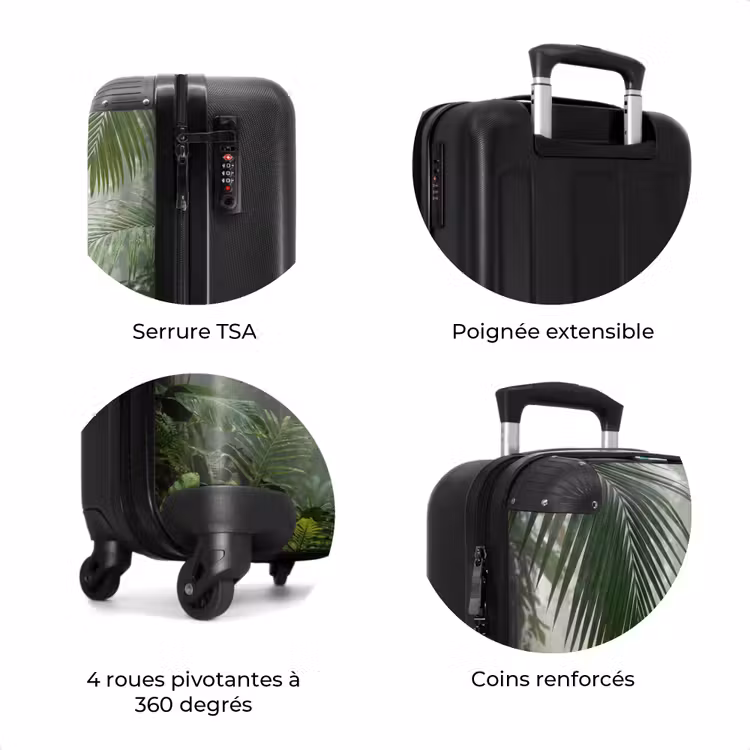 Valise - Nature - Jungle - Brouillard - Tropical - Vert — 8