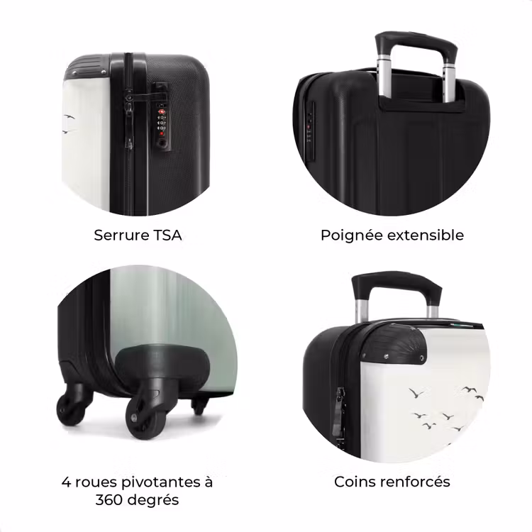 Valise - Oiseau - Vol - Nature - Minimaliste — 8