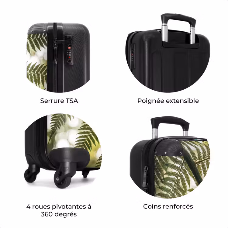 Valise - Plante - Feuille - Nature - Vert - Détail — 8