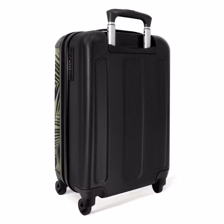 Valise - Plantes - Feuilles - Ombres - Vert - Moderne — 4