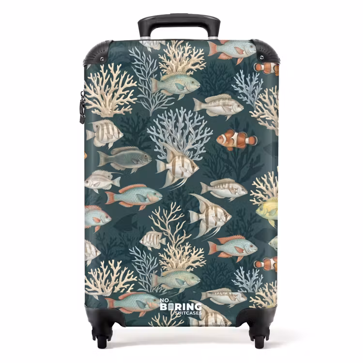 Valise - Poisson - Corail - Sous-marin - Illustration — 1
