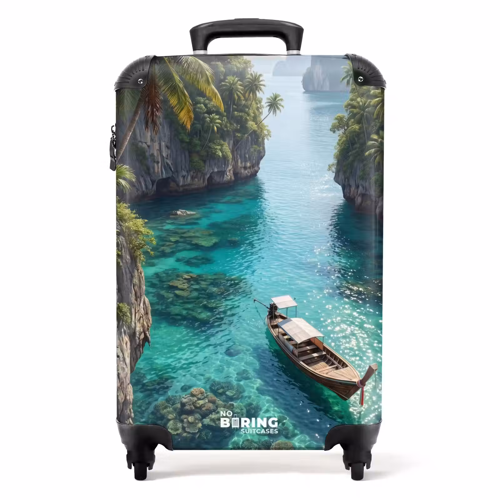 Valise - Île - Tropical - Eau - Palmiers - Nature — 1