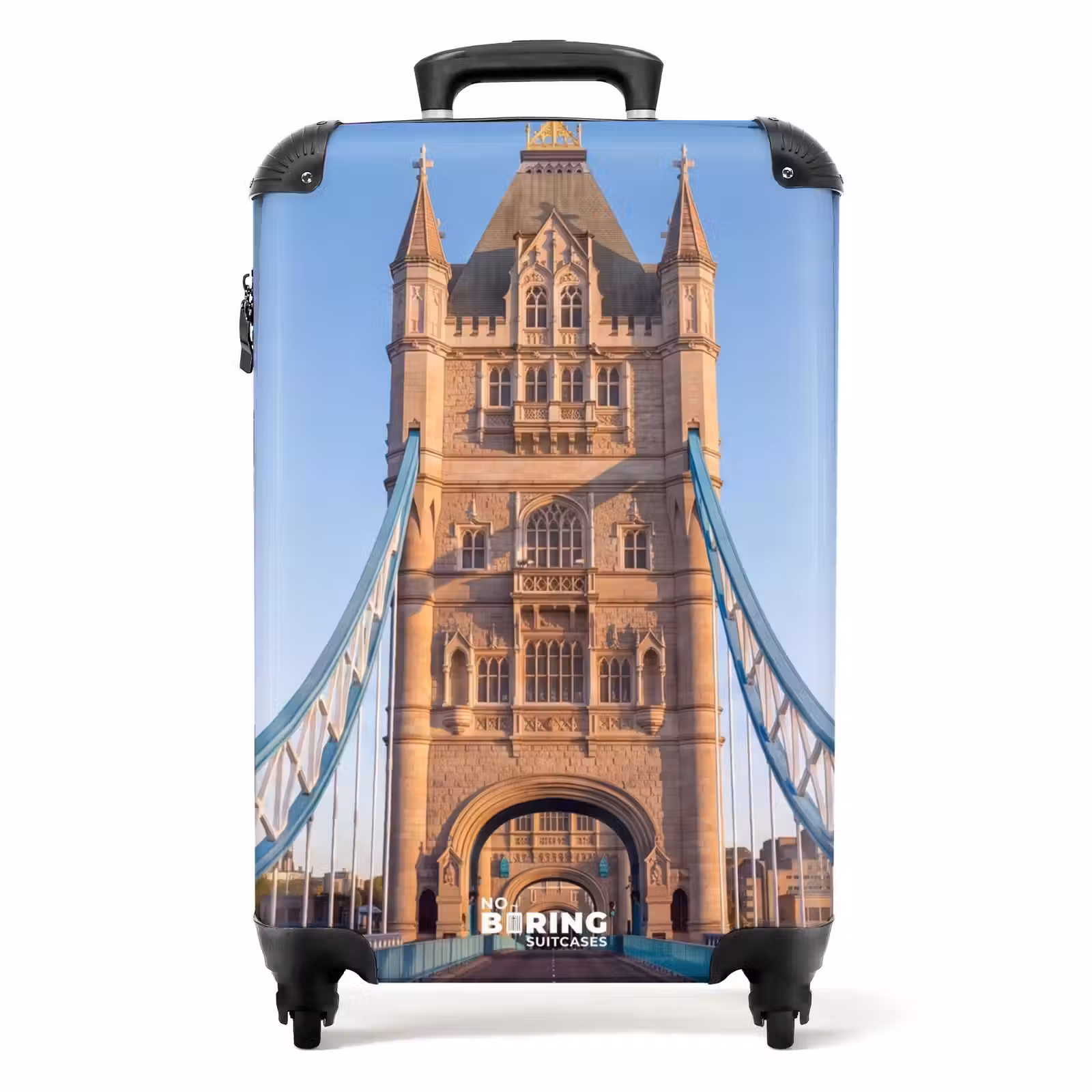 Valise - Pont - Tour - Architecture - Classique - Bleu — 1