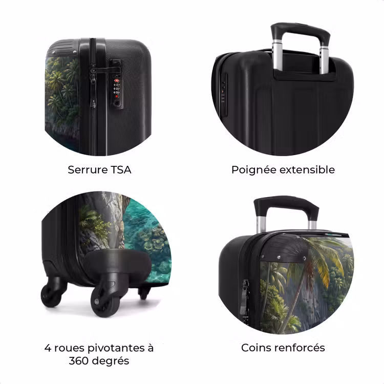 Valise - Île - Tropical - Eau - Palmiers - Nature — 8