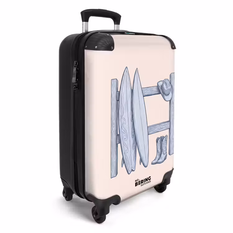 Valise - Loisirs - Vêtements - Aventure - Illustration - Été — 2