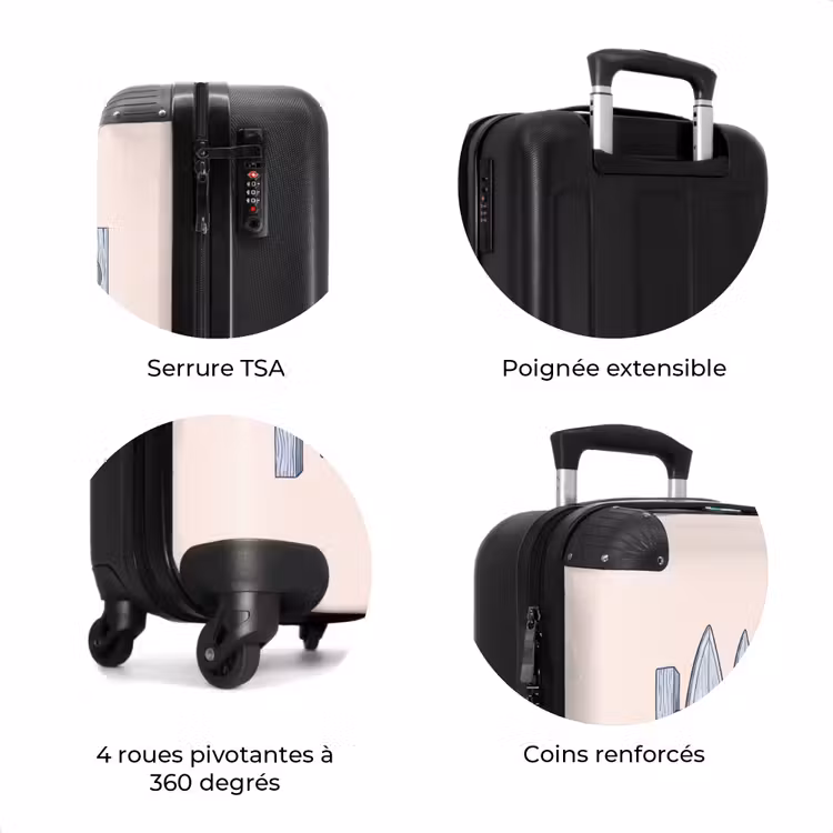 Valise - Loisirs - Vêtements - Aventure - Illustration - Été — 8