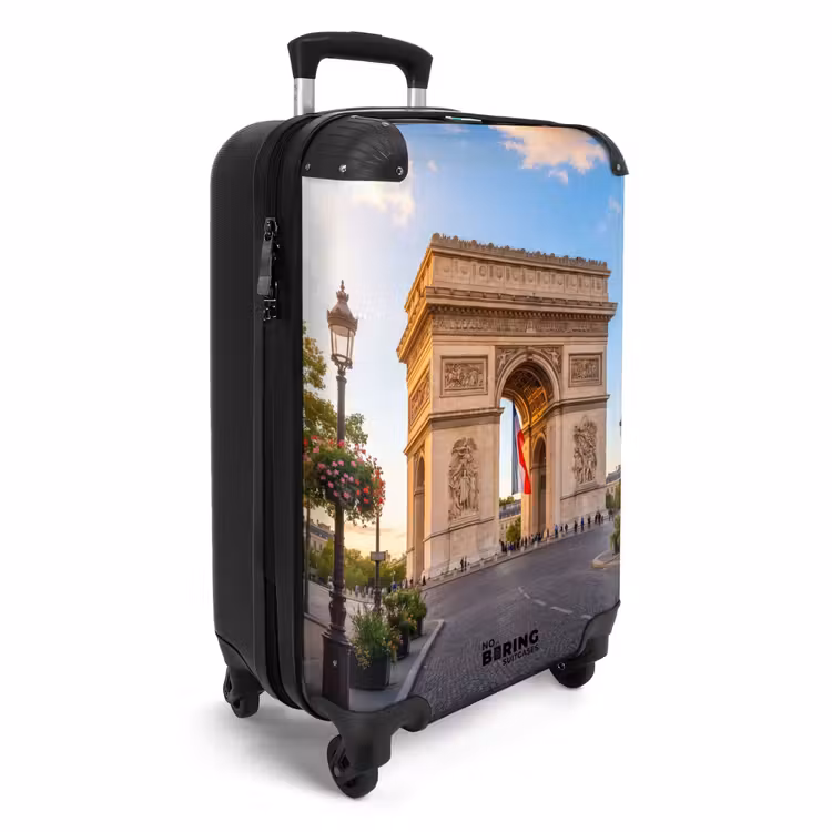 Valise - Monument - Paris - Coucher de soleil - Architecture - Or — 2
