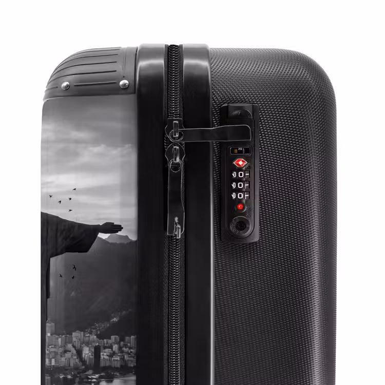 Valise - Monument - Vue urbaine - Paysage - Noir - Blanc — 6