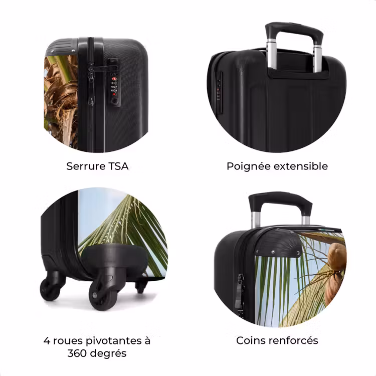 Valise - Noix de coco - Arbre - Tropical - Nature - Vert — 8