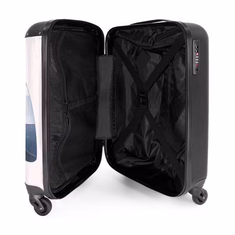 Valise - Phare - Mer - Coquillage - Abstrait - Bleu — 5