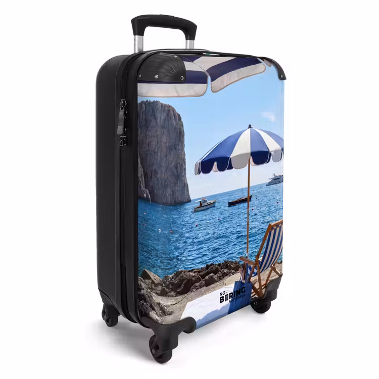 Valise - Plage - Transat - Parasol - Été - Bleu — 2