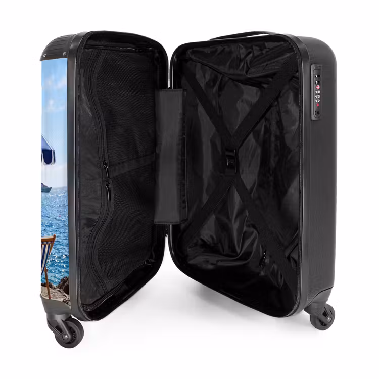 Valise - Plage - Transat - Parasol - Été - Bleu — 5