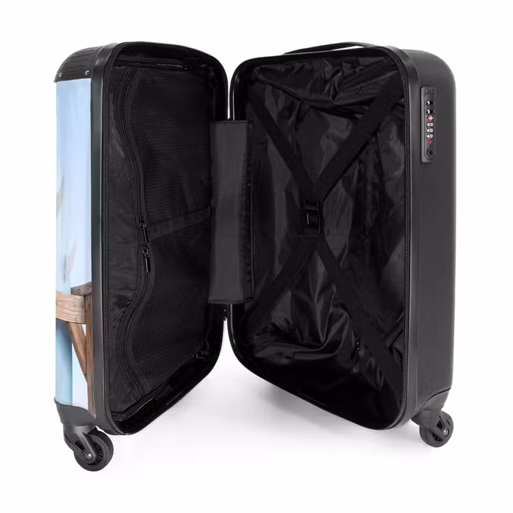 Valise - Planche de surf - Plage - Été - Bleu - Eau — 5