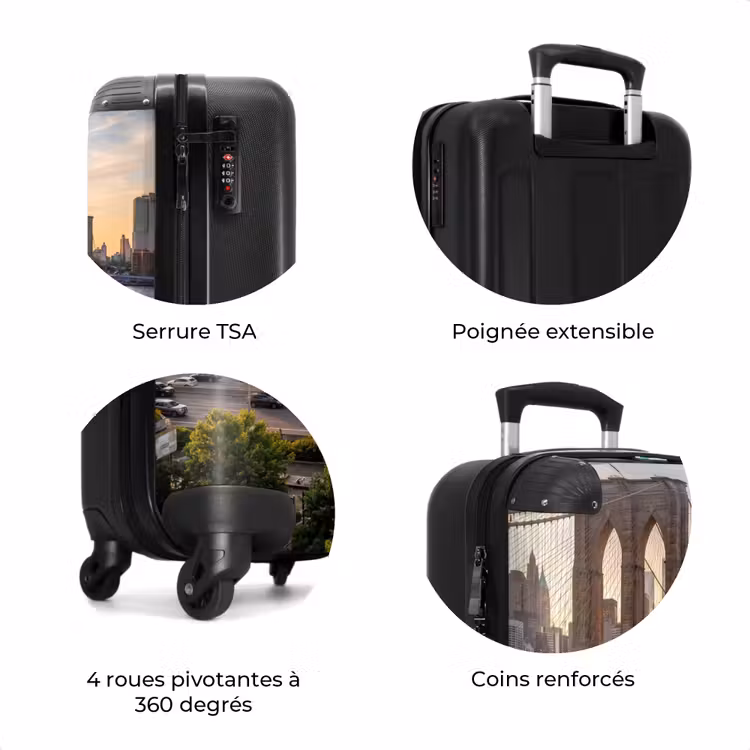 Valise - Pont - Rivière - Ville - Coucher de soleil - Architecture — 8