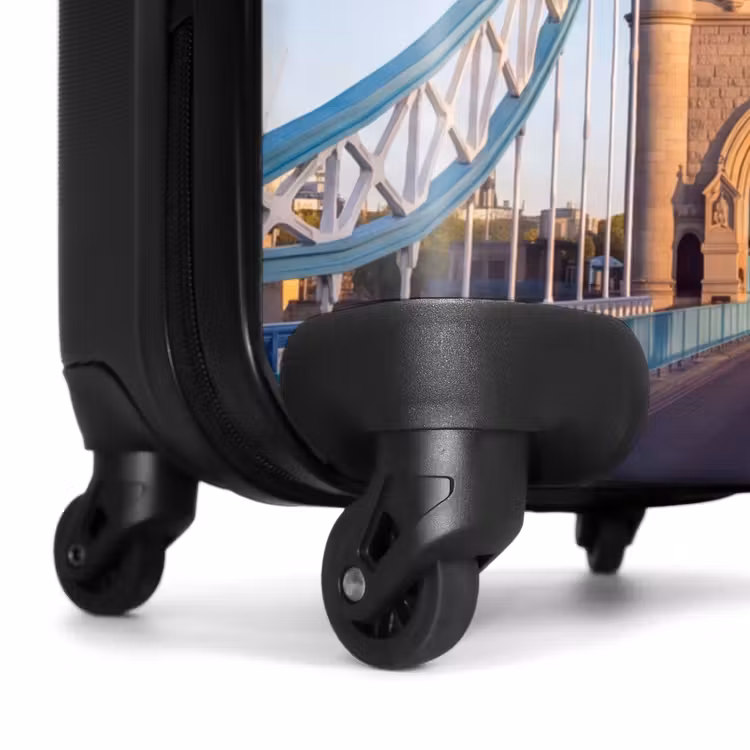 Valise - Pont - Tour - Architecture - Classique - Bleu — 7