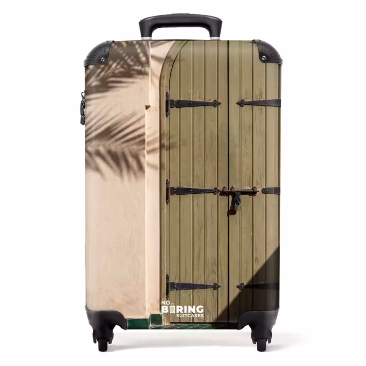 Valise - Porte - Bois - Architecture - Nature - Rustique — 1