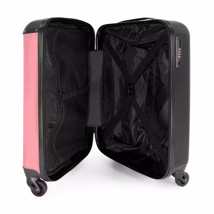 Valise - Tour Eiffel - Paris - Architecture - Minimaliste - Rose — 5