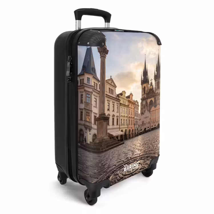 Valise - Ville - Prague - Matin - Architecture - Or — 2