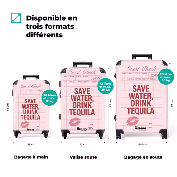 Valise - Humour - Alcool - Paroles - Rose — 1