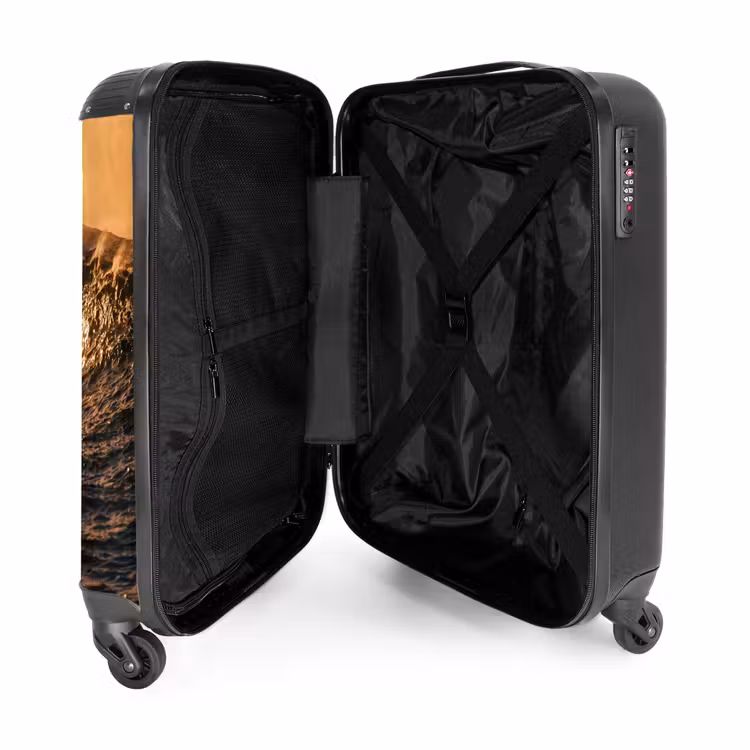 Valise - Surfeur - Plage - Océan - Sport - Orange — 5