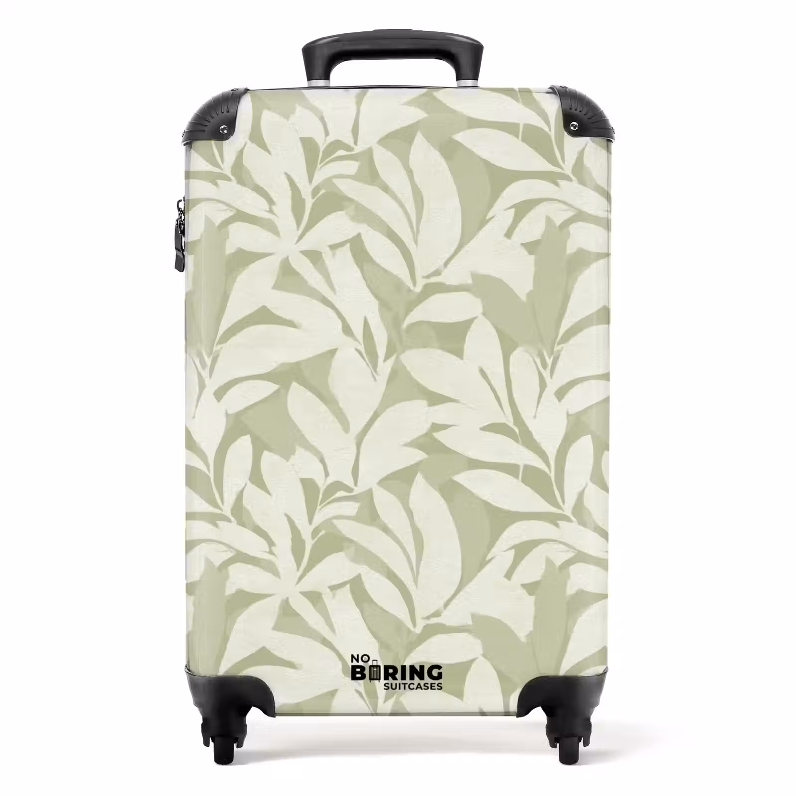 Valise - Vert saule - Botanique - Minimaliste - Motif — 1