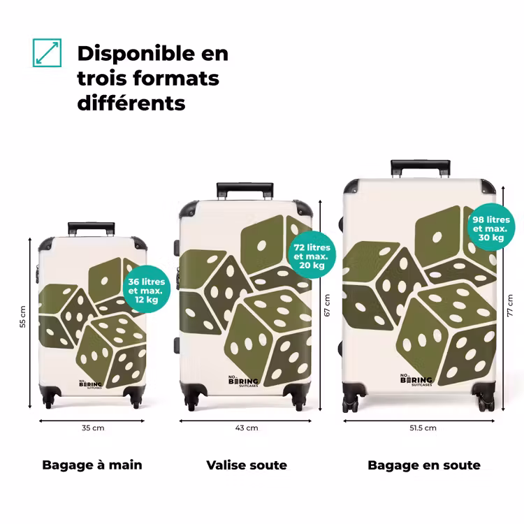 Valise - Tourne-disque - Vinyle - Musique - Minimaliste - Vert — 1