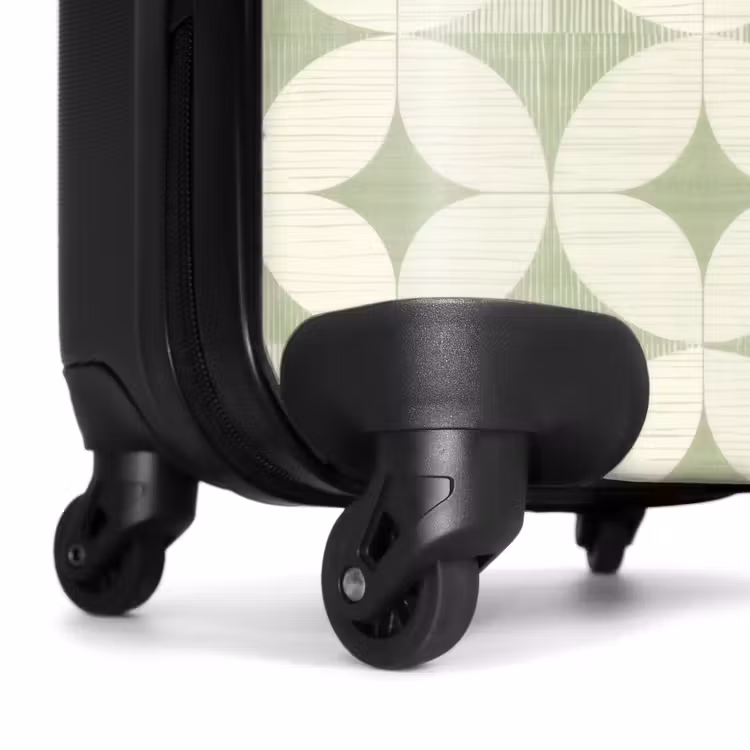 Valise - Vert saule - Géométrique - Rétro — 7