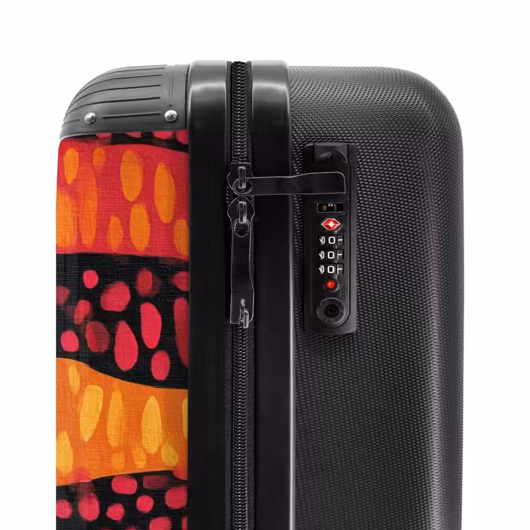 Valise - Orange - Rose - Expressif - Motif — 6