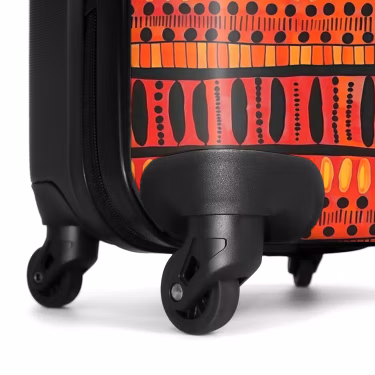 Valise - Rouge - Orange - Ethnique - Expressif - Motif — 7
