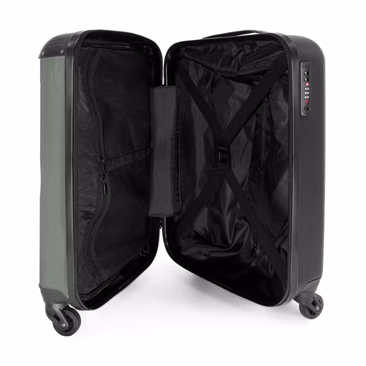 Valise - Motif - Cercle - Abstrait - Vert - Décoration — 5