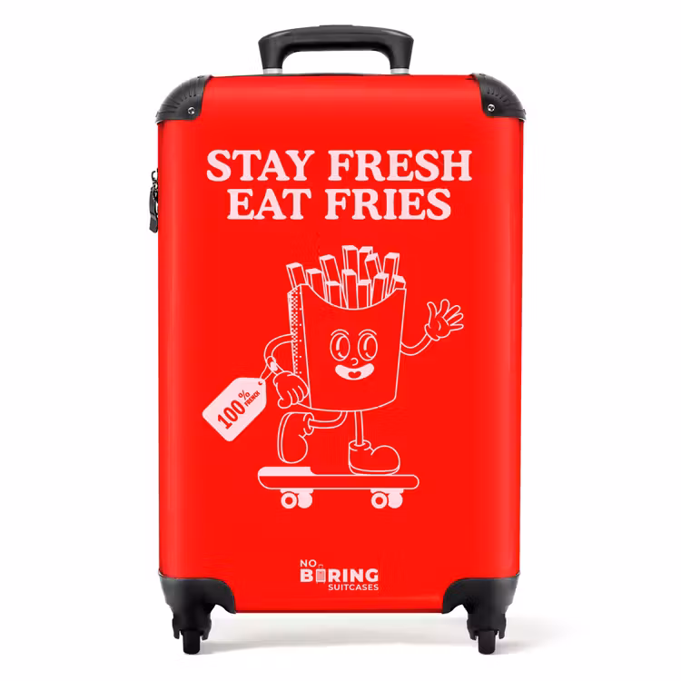 Valise - Patat - Rouge - Skateboard — 1