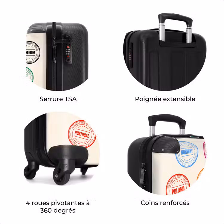 Valise - Pays - Cercles - Coloré — 8