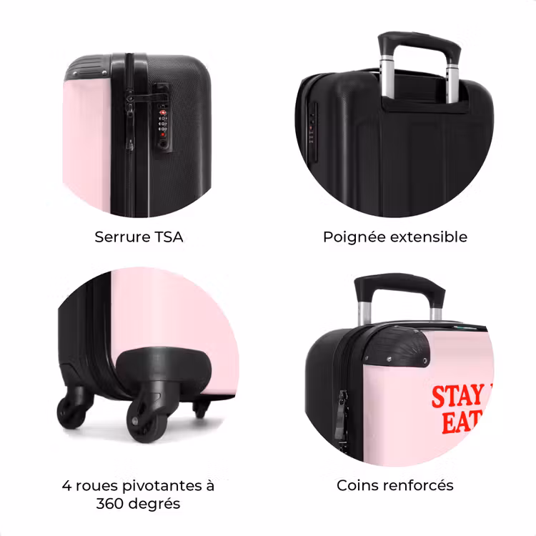 Valise - Rose - Frites - Rouge — 8