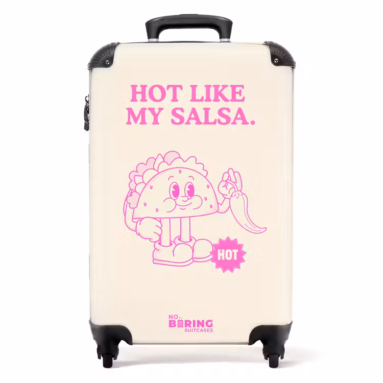 Valise - Taco - Rose - Blanc — 1