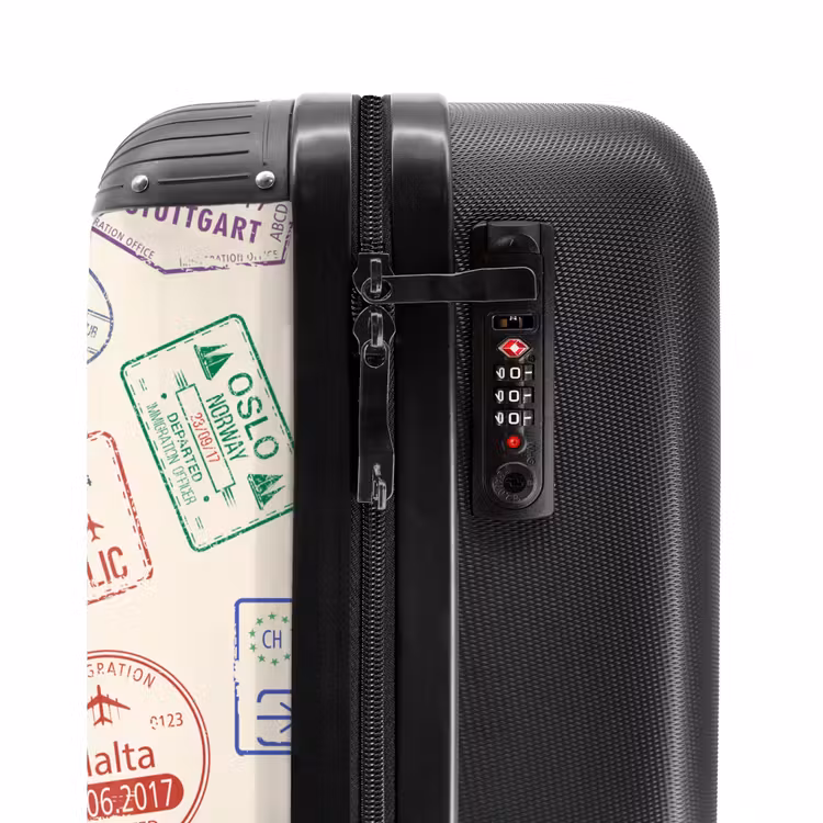 Valise - Tampons - Colorés - Pays — 6