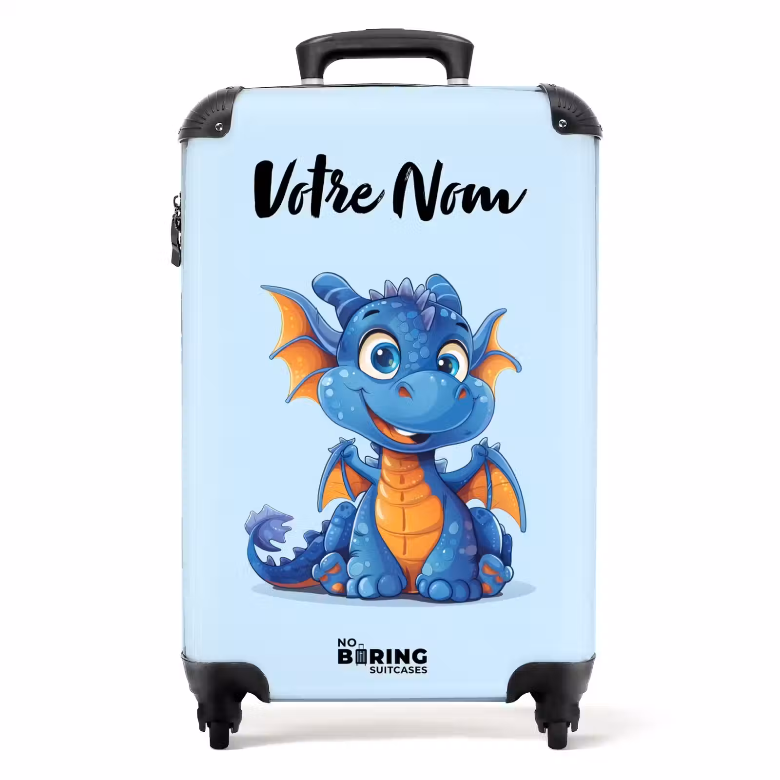 Valise avec nom - Dragon minuscule — 1