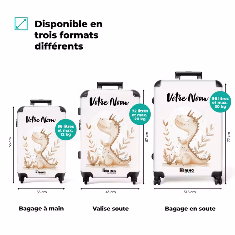 Valise avec nom - Dragon Dobby — 3