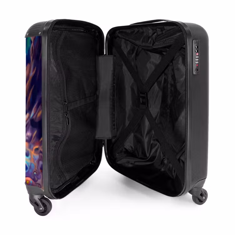 Valise avec nom - Dragon saphir orné — 5