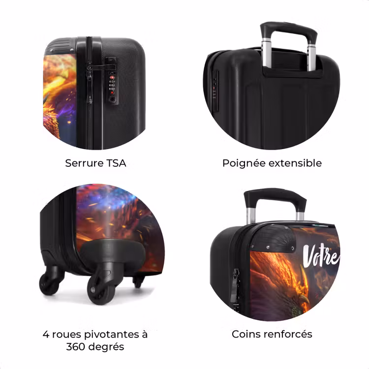 Valise avec nom - Guerrier chromatique — 8