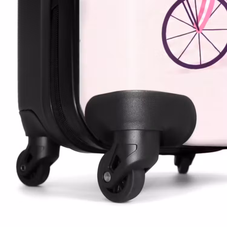 Koffer - Animaux - Vélo - Amitié - Illustration - Rose — 7