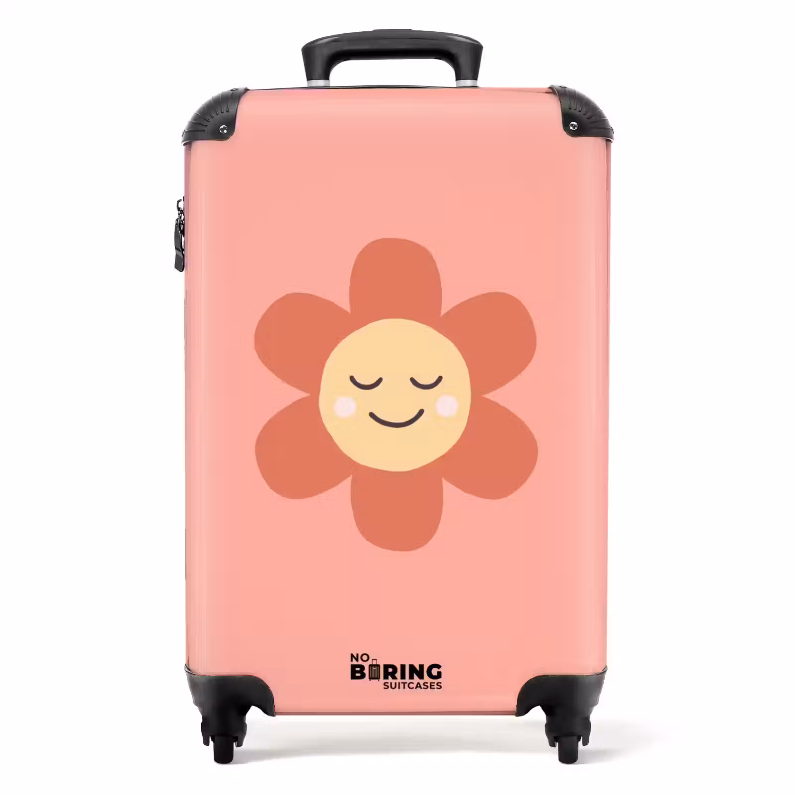 Koffer - Fleurs - Dessin animé - Enfant - Rose — 1