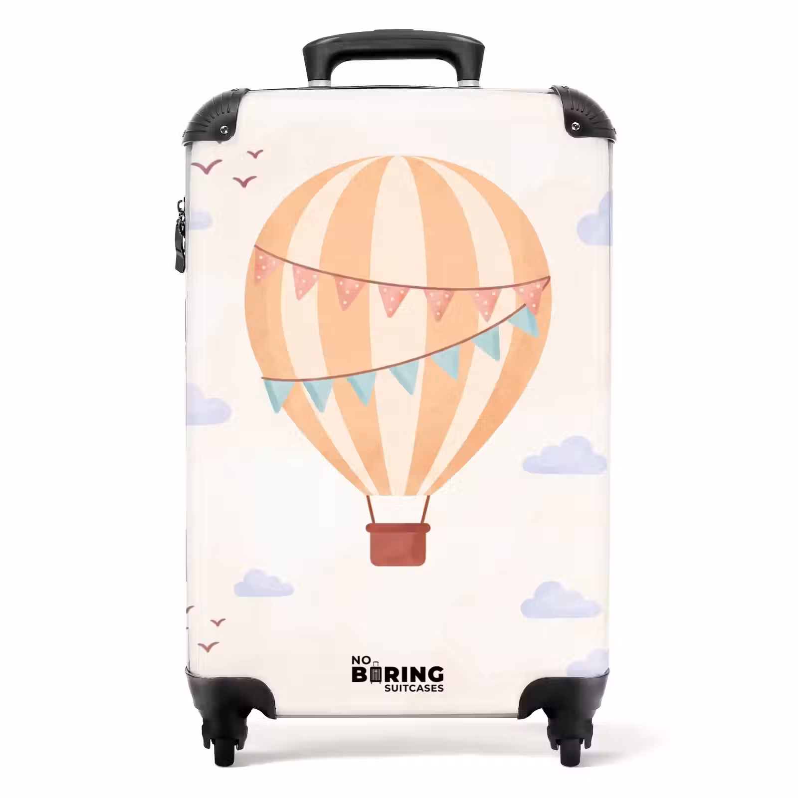 Koffer - Montgolfière - Nuages - Illustration - Douceur - Chambre d'enfant — 1