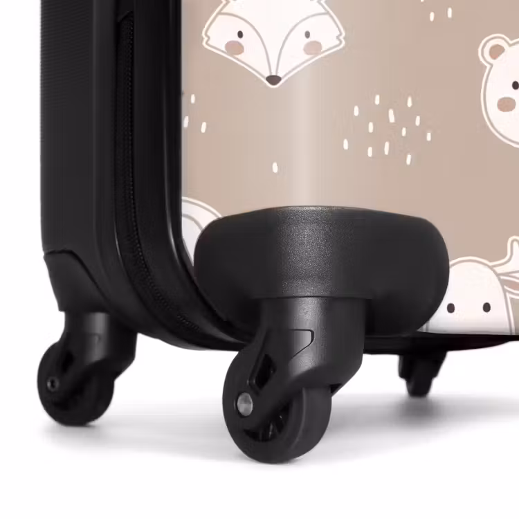 Koffer - Animaux - Motif - Illustration - Moderne - Beige — 7