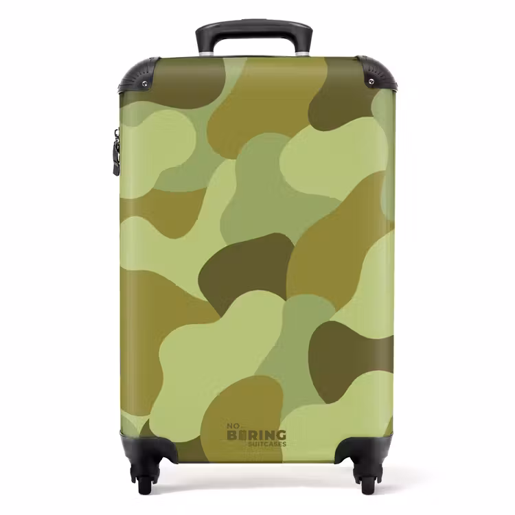 Koffer - Camouflage - Vert - Motif — 1