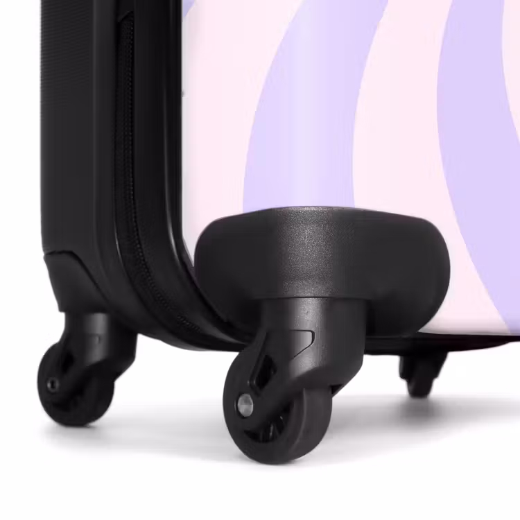 Koffer - Motif - Spirale - Abstrait - Moderne - Violet - Rose — 7