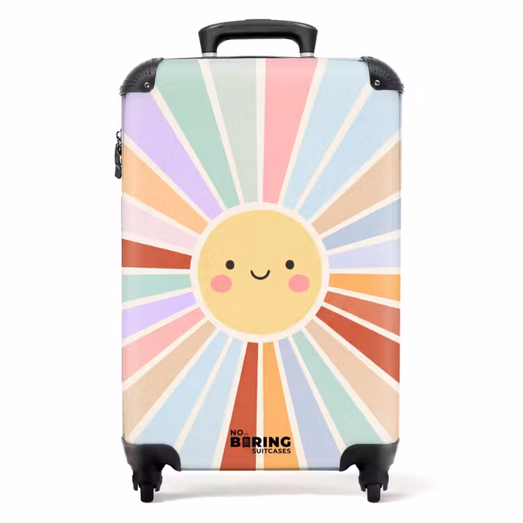 Koffer - Soleil - Rayons - Gai - Coloré - Abstrait — 1