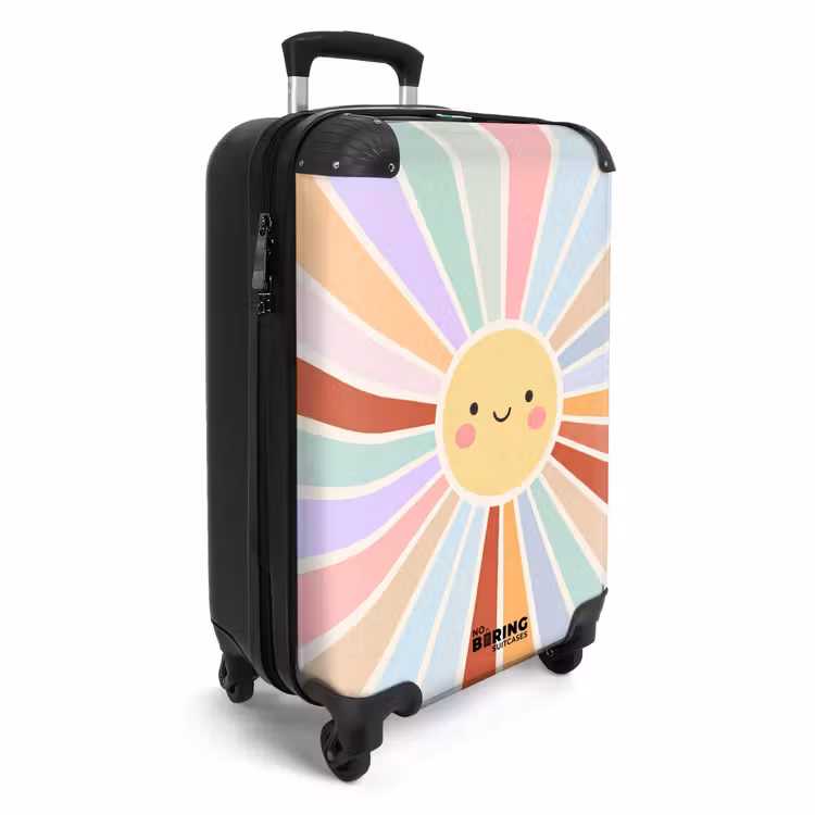 Koffer - Soleil - Rayons - Gai - Coloré - Abstrait — 2