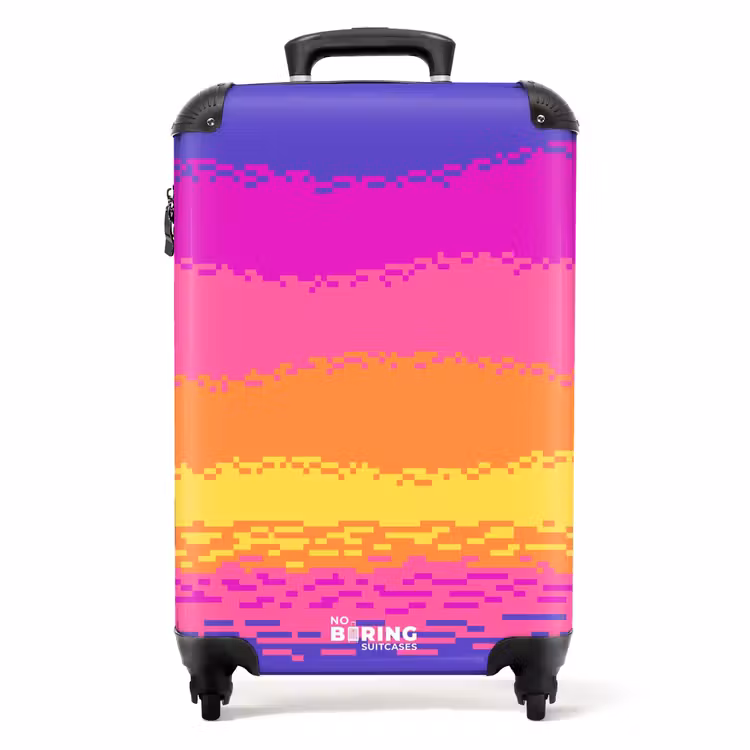 Koffer - Coucher de soleil - Rose - Violet — 1