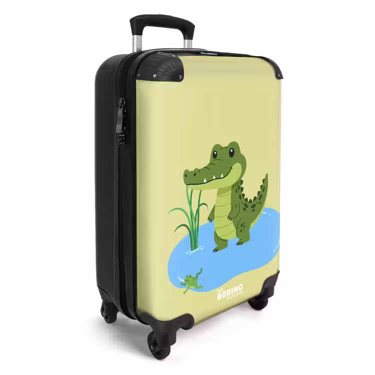 Koffer - Crocodile - Eau - Vert — 2